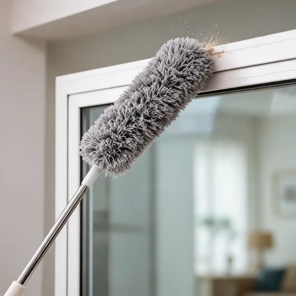 Cotton_Long_Handle_Grey_Microfiber_Cleaning_Duster
