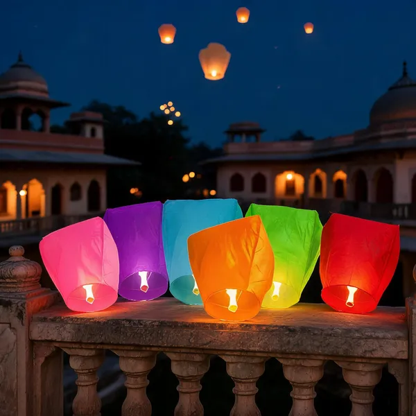Multicolour_Paper_Sky_Lanterns_Set_Of_7
