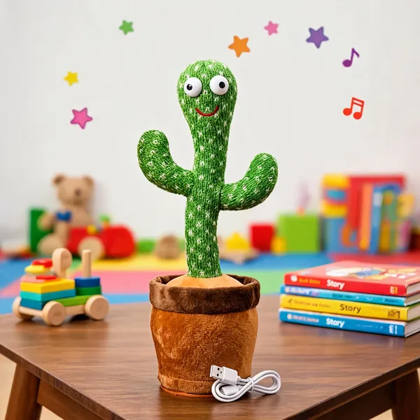 Green_Dancing_Cactus_Plush_Toy_With_Usb_Cable