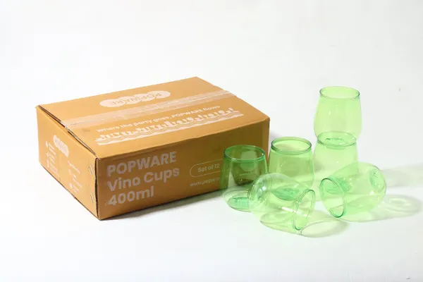 Green_Color_400_Ml_Vino_Cups