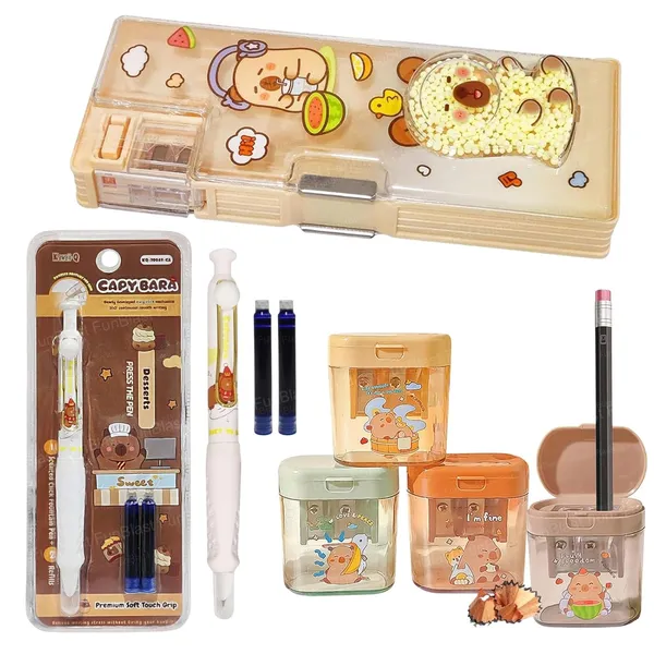 Brown_Plastic_Click_Fountain_Pen_Writing_&_Drawing_(Pack_of_2_)