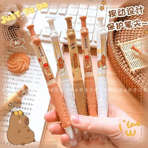 Brown_Plastic_Click_Fountain_Pen_Writing_&_Note_Taking_(Pack_of_2_)