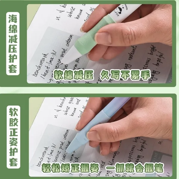 Green_&_White_Plastic_Click_Fountain_Pen_Writing_&_Note_Taking_(Pack_of_2_)