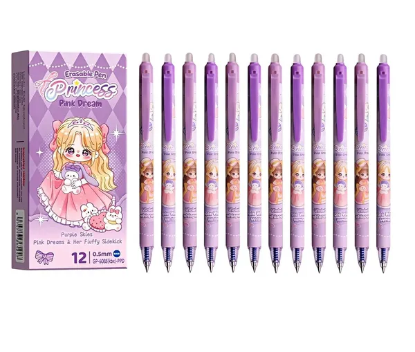 Purple_Plastic_Erasable_Gel_Pen_Writing_&_Drawing_(Pack_of_12_)