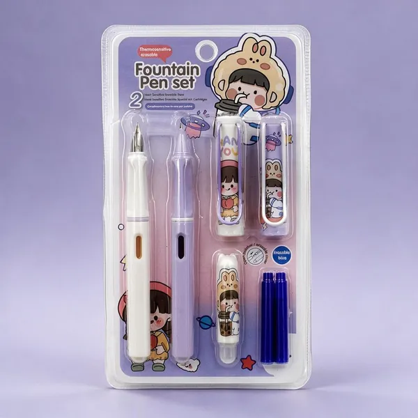 Blue_&_White_Plastic_Fountain_Pen_Writing_&_Note_Taking_(Pack_of_2_)