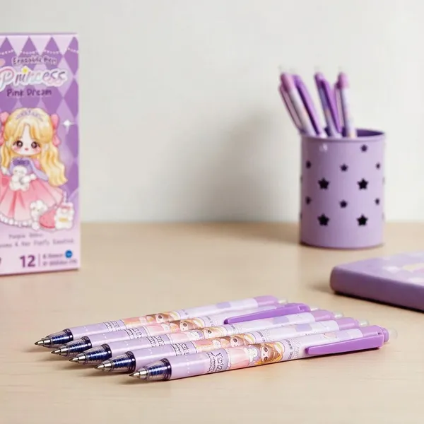 Purple_Plastic_Erasable_Gel_Pen_Writing_&_Drawing_(Pack_of_12_)