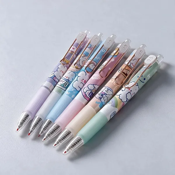Multicolor_Plastic_Click_Gel_Pen_Writing_&_Note_Taking_(Pack_of_6_)