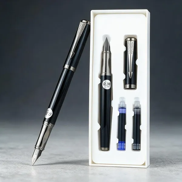 Black_Metal_Fountain_Pen_Writing_&_Note_Taking_(Pack_of_1_)