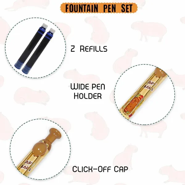 Brown_Plastic_Click_Fountain_Pen_Writing_&_Note_Taking_(Pack_of_2_)