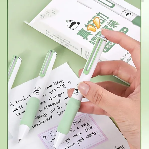 Green_&_White_Plastic_Click_Fountain_Pen_Writing_&_Note_Taking_(Pack_of_2_)