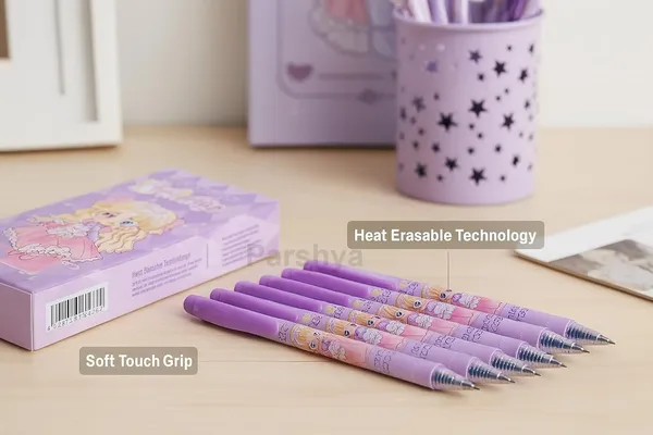 Purple_Plastic_Erasable_Gel_Pen_Writing_&_Note_Taking_(Pack_of_12_)