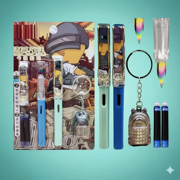 Green_&_Blue_Plastic_Fountain_Pen_Writing_&_Note_Taking_(Pack_of_2_)