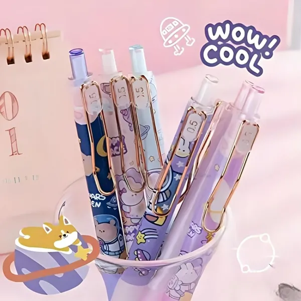 Multicolor_Plastic_Click_Gel_Pen_Writing_&_Note_Taking_(Pack_of_6_)