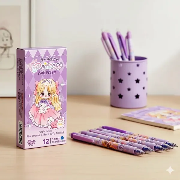 Purple_Plastic_Erasable_Gel_Pen_Writing_&_Drawing_(Pack_of_12_)