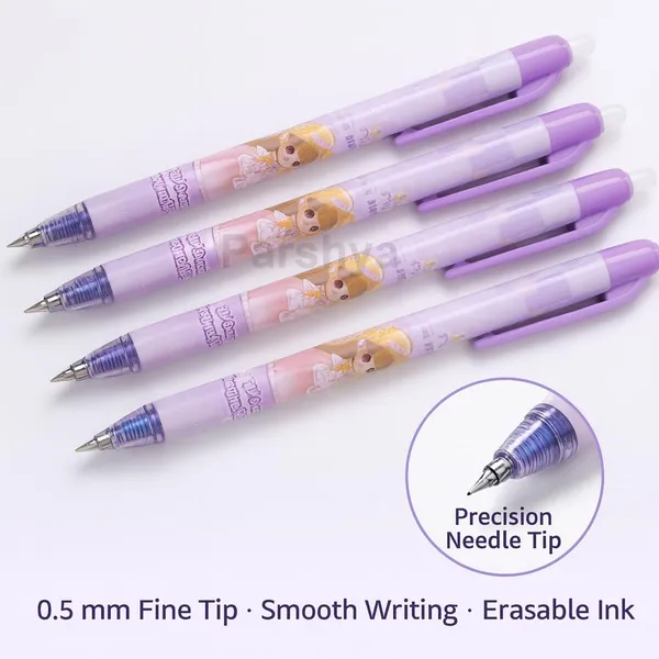 Purple_Plastic_Erasable_Gel_Pen_Writing_&_Note_Taking_(Pack_of_12_)