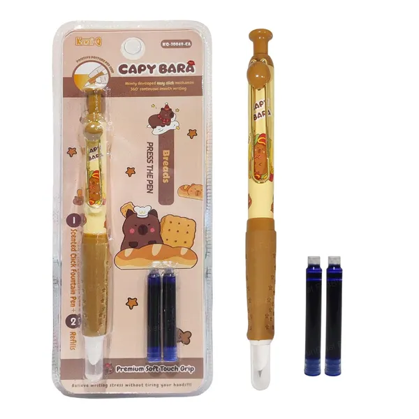 Brown_Plastic_Click_Fountain_Pen_Writing_&_Note_Taking_(Pack_of_2_)