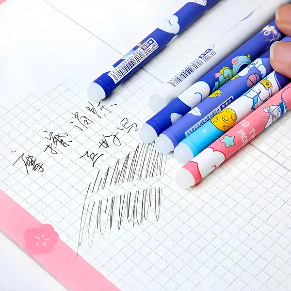 Multicolor_Plastic_Erasable_Gel_Pen_Writing_&_Note_Taking_(Pack_of_12_)
