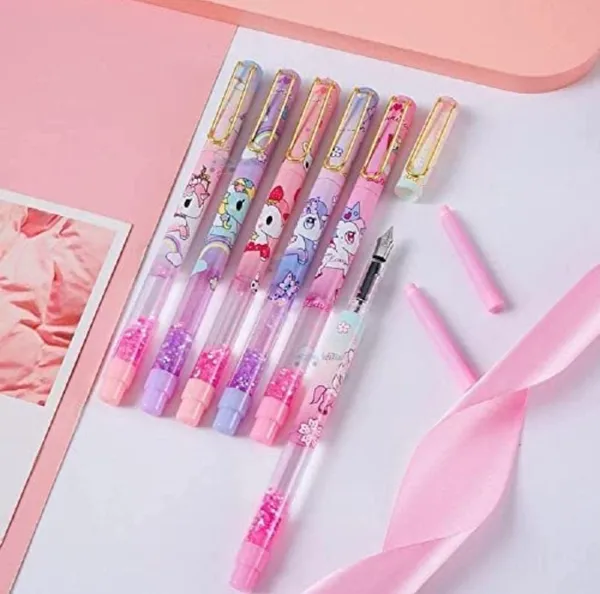 Pink_Plastic_Glitter_Fountain_Pen_Writing_&_Drawing_(Pack_of_2_)