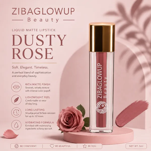 Ziba_Glowup_Dusty_Rose_Liquid_Matte_Lipstick
