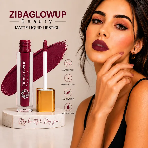 Zibaglowup_Opulent_Glam_Berry_Liquid_Lipstick