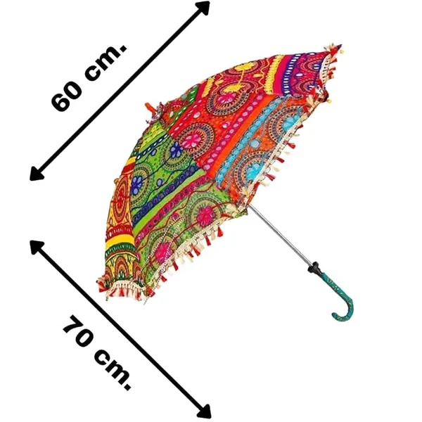 Multicolour_Traditional_Decorative_Umbrella