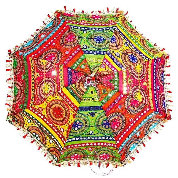Multicolour_Traditional_Decorative_Umbrella