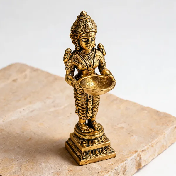 Brass_Goddess_Holding_Bowl_Decorative_Idol