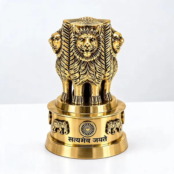 Brass_Ashoka_Lion_Capital_Tabletop_Figurine