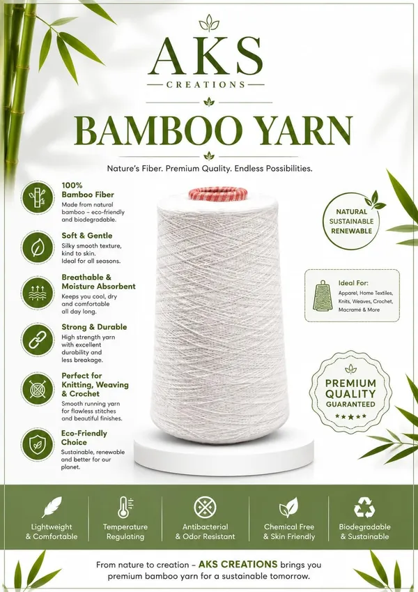 Bamboo_Yarn_Thread_Cone