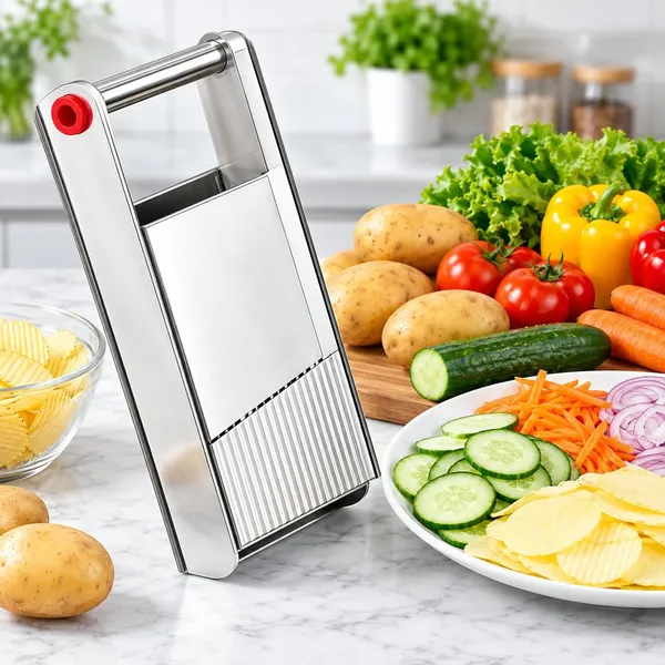 Aks_Creations_Stainless_Steel_Vegetable_Slicer_Adjustable_Manual_Mandoline_Cutter_Heavy_Duty_Blade_Easy_Grip_Handle_Multipurpose_Kitchen_Slicer_For_Potato_Cucumber_Carrot