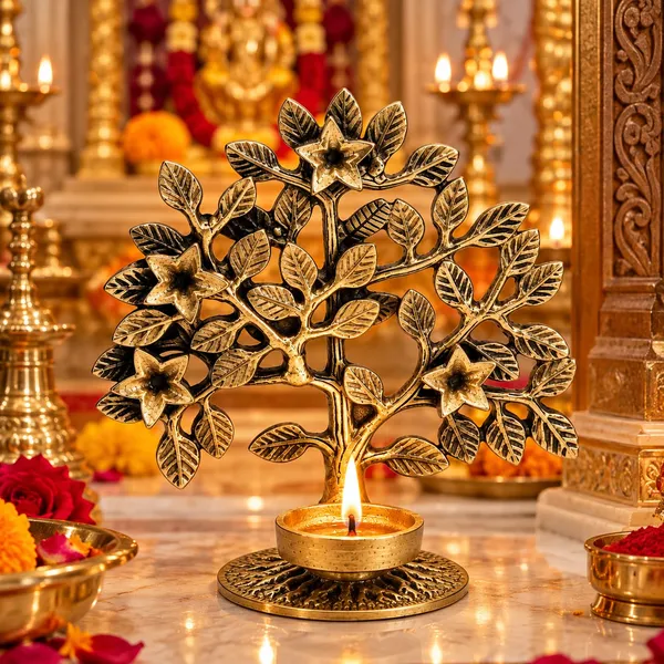 Brass_Traditional_Floral_Tree_Diya