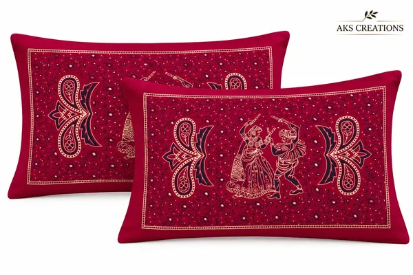 Maroon_Traditional_Paisley_Print_Pillow_Cover_Set