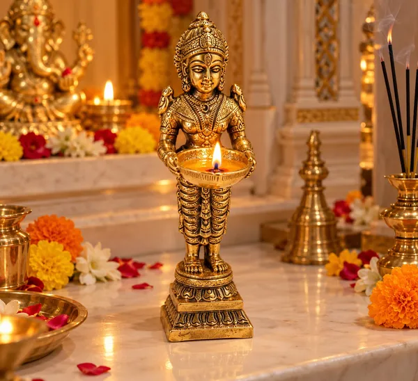 Gold_Tone_Goddess_Holding_Bowl_Decorative_Idol