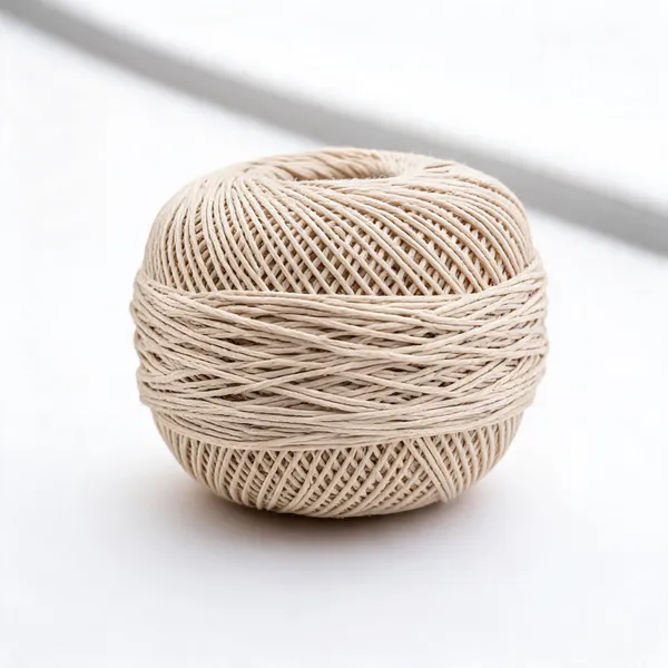 Aks_Creations_Cream_Cotton_Khadi_Yarn_18-Cord_100M_Cone