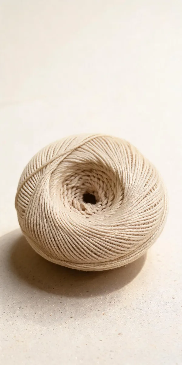 Aks_Creations_Cream_Cotton_Khadi_Yarn_18-Cord_100M_Cone