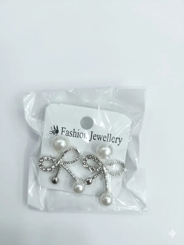 Silver_White_Stainless_Steel_Earrings_For_Women_-_Pack_of_4