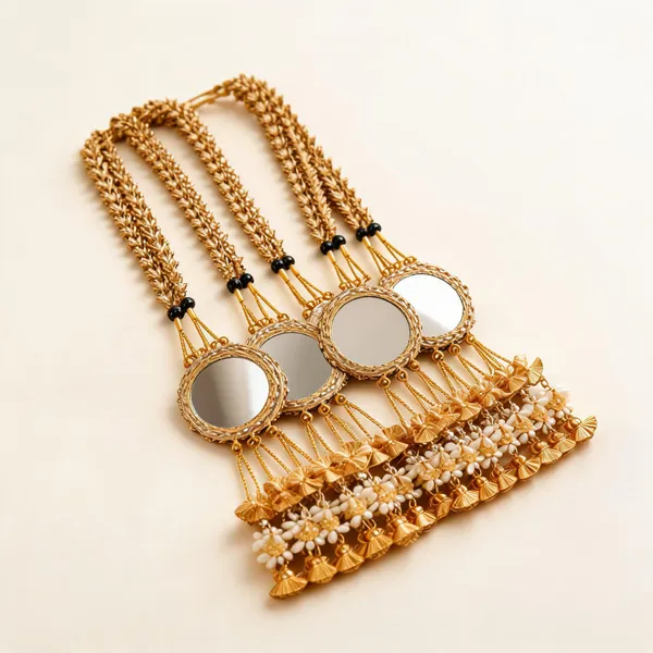 Gold_Silk_Sheesha_Paranda_For_Women