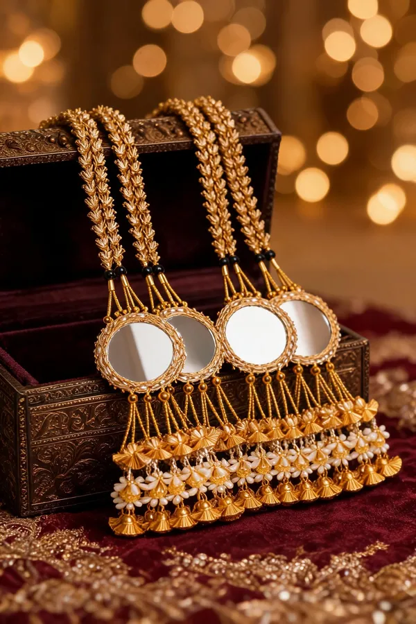 Gold_Silk_Sheesha_Paranda_For_Women