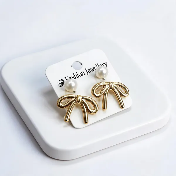 Gold_White_Stainless_Steel_Earrings_For_Women_-_Pack_of_4