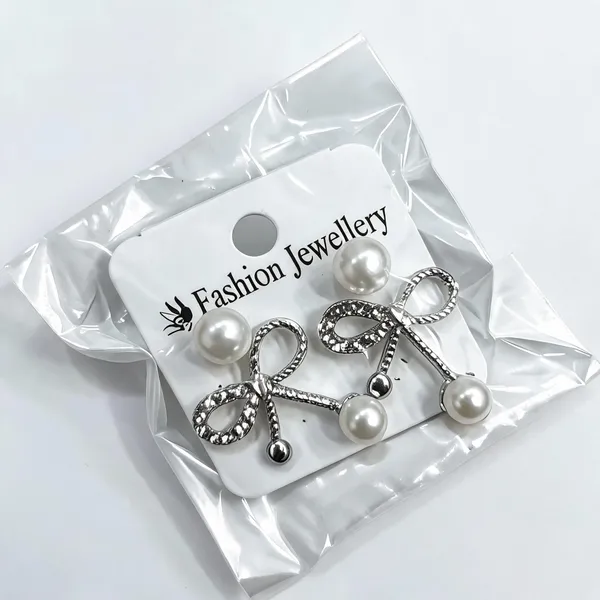 Silver_White_Stainless_Steel_Earrings_For_Women_-_Pack_of_4