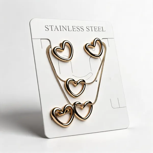 Gold_Stainless_Steel_Heart_Jewellery_Set_For_Women