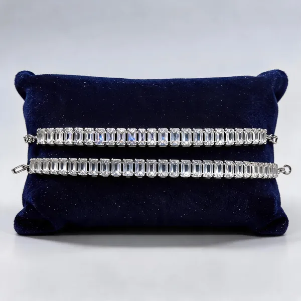 Silver_Stainless_Steel_Stone_Bracelet_For_Women_-_Pack_of_2