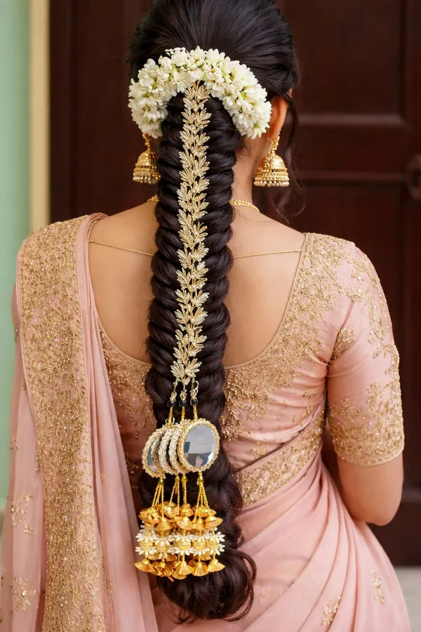Gold_Silk_Sheesha_Paranda_For_Women