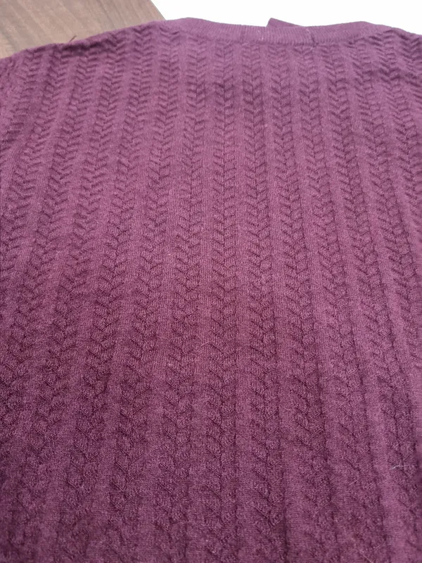 Maroon_Knit_Regular_Fit_Sweater_for_Men