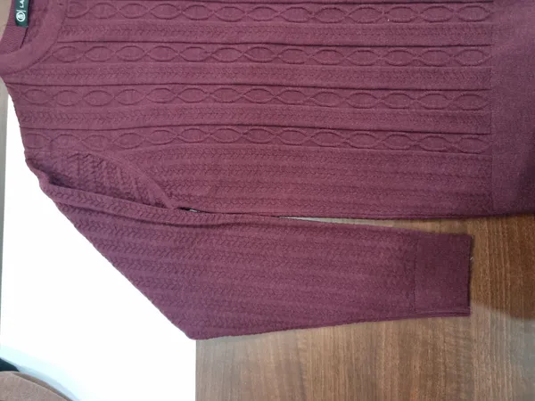 Maroon_Knit_Regular_Fit_Sweater_for_Men