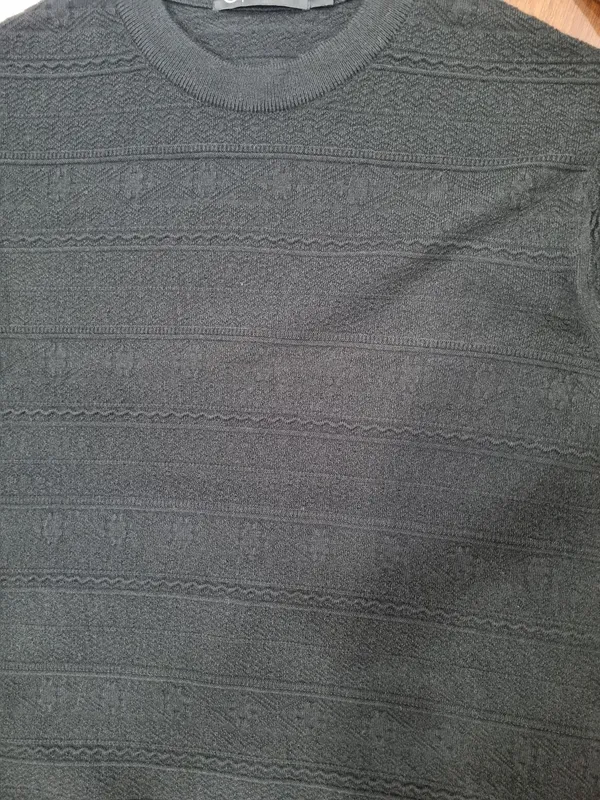 Grey_Knit_Regular_Fit_Sweater_for_Men