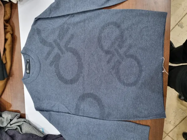 Blue_Knit_Regular_Fit_Sweater_for_Men