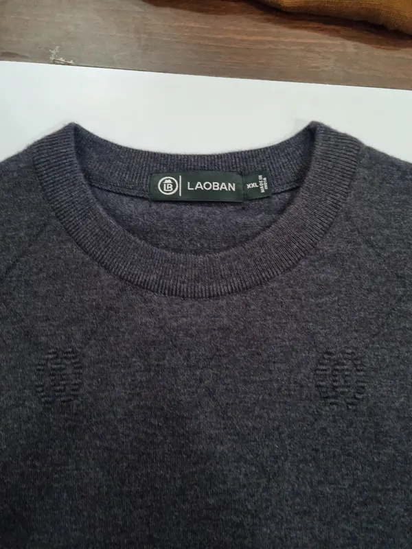 Charcoal_Knit_Regular_Fit_Sweater_for_Men