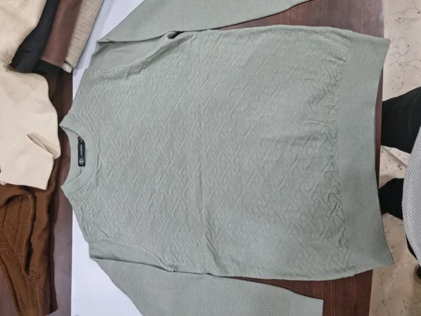 Sage_Green_Knit_Regular_Fit_Sweater_for_Men