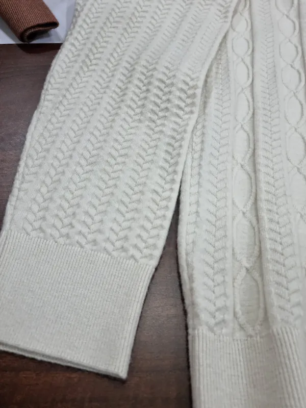 Cream_Knit_Regular_Fit_Sweater_for_Men
